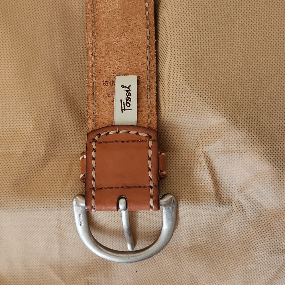 Fossil Multi-Strand/Color Leather Belt - image 5